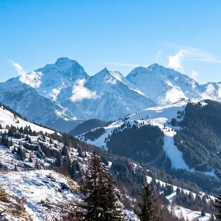 Cosy A D'huez 27 M² Avec Vue Montagne